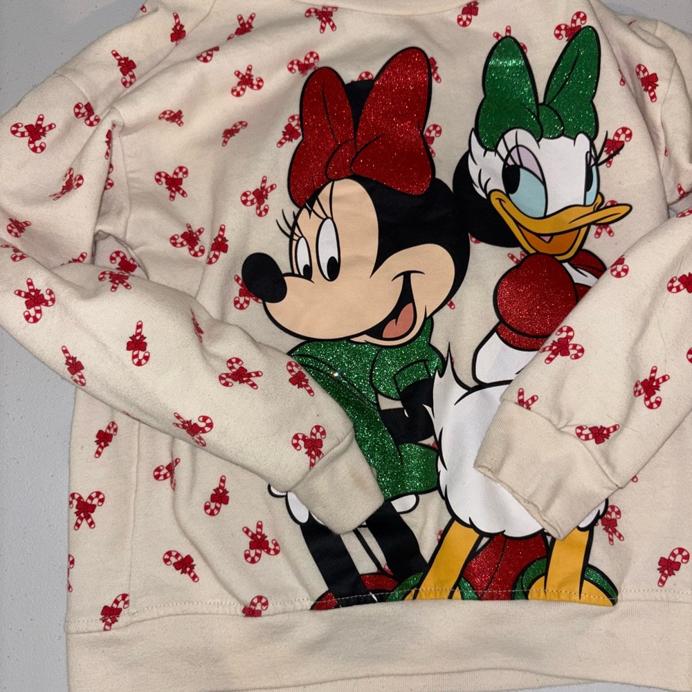 Disney Minnie Mouse Cream Sweatshirt